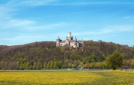Schulenburg/Leine, Marienberg - Castle Marienburg (Lower Saxoy, Germany)