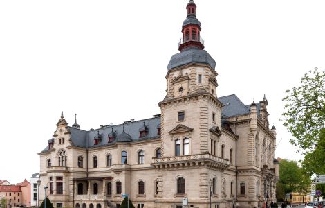 Merseburg, Ständehaus - Former Prussian Parlament Building for the "Province Saxony" in Merseburg, today known as "Ständehaus"