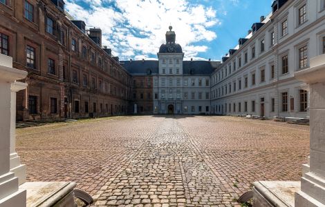 Weißenfels, Schlossgasse - Castle Neu-Augustusburg Weißenfels, Saxony-Anhalt