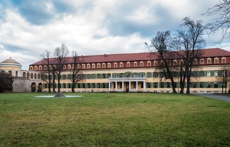 Sondershausen, Schloss - Sondershausen Castle - Classicist West Wing