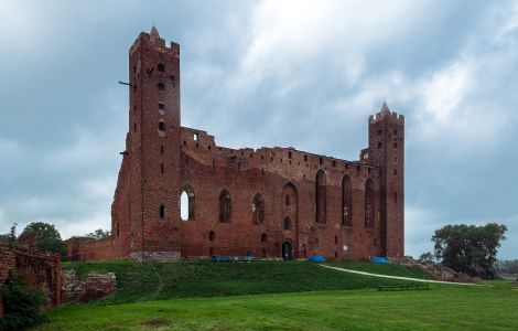 Radzyń Chełmiński, Zamek - Medieval Castle in Radzyń Chełmiński
