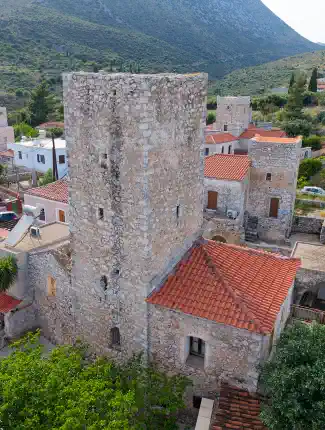 Historic Mani Tower Complex of 1880 | Flomochori, Mani, Flomochori, Peloponnese