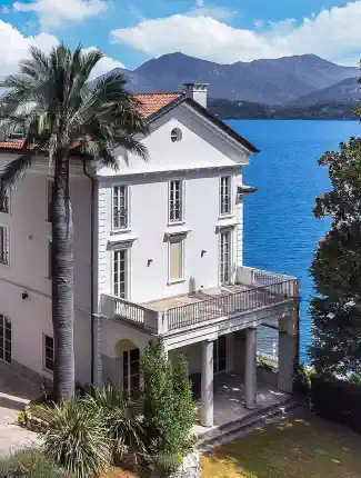 Beretta-Treves Mansion on the Shores of Lake Maggiore, Belgirate, Piedmont