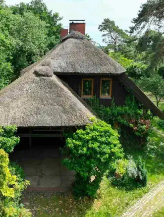 Thatched country house in a secluded setting near the Baltic Sea, 17375 Leopoldshagen, Mecklenburg-West Pomerania