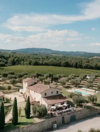 Winery and Country Hotel in Southern Tuscany, Sarteano, Tuscany