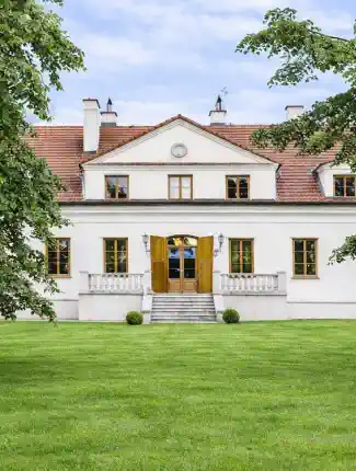 19th-century manor house and landscape park in Strzegocin, Strzegocin, Mazovia