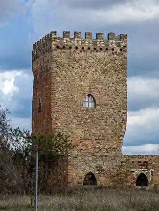 12th-Century Tower with Historic Estate near Guadalmena River, Alcaraz, Castile-La Mancha