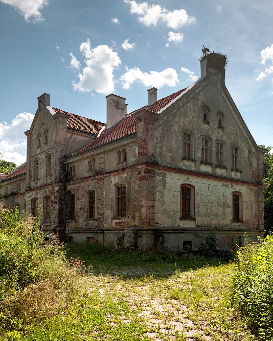 Old Mansion in former East Prussia: Równina Górna