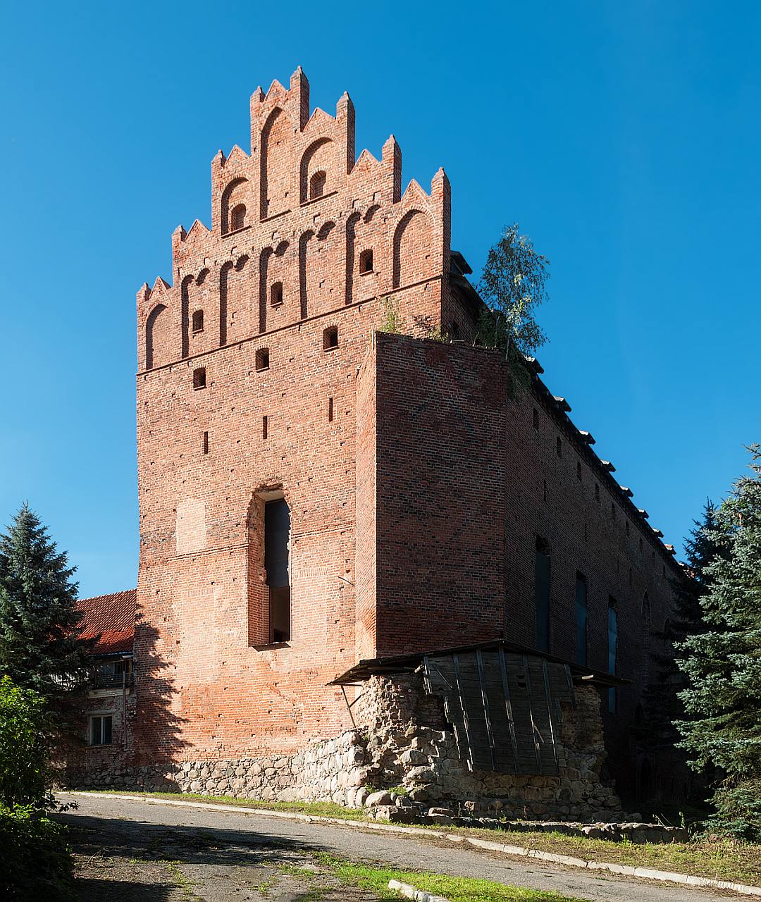 Old castles in Northern Poland: Barciany