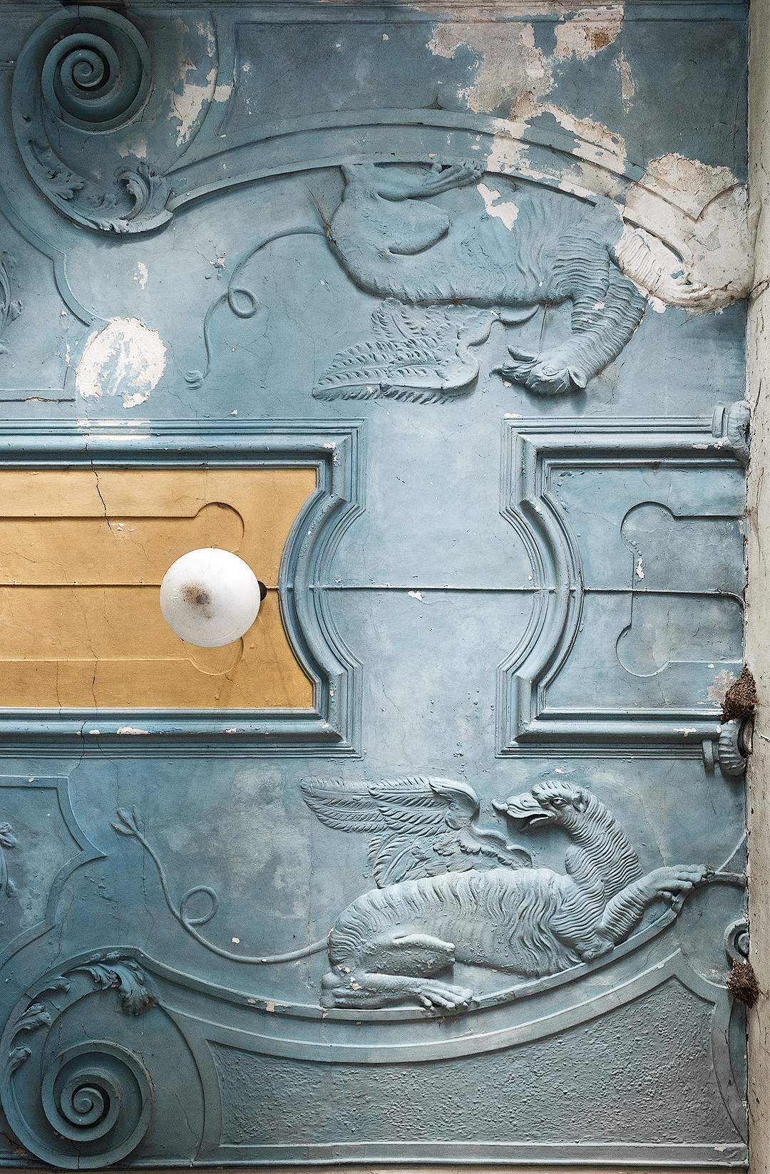 Stucco ceiling, Half castle Langenleuba-Niederhain